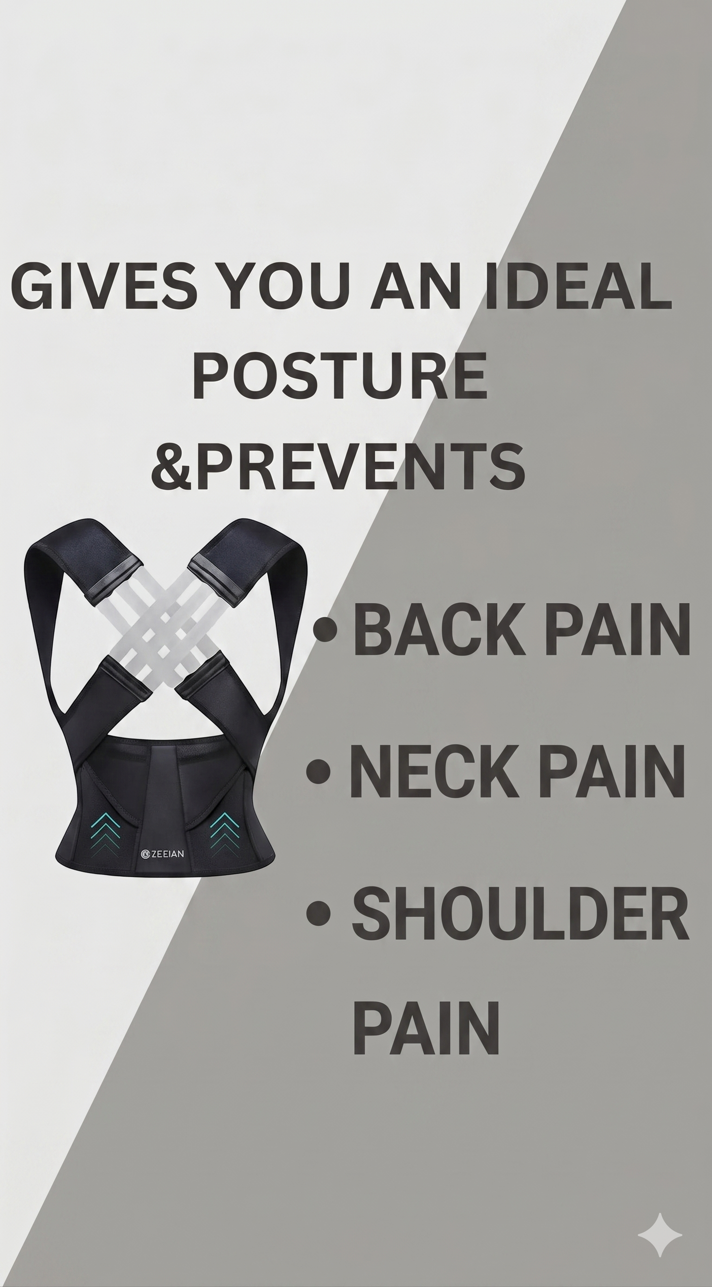 'ZEDAN' Posture Corrector